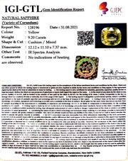 9.20/CT Natural Ceylonese Pukhraj with Govt Lab Certificate-67710